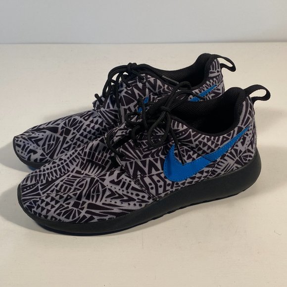 Nike Roshe Run Print (677782-005) Sneakers Women 7 (5.5 Y) - Picture 3 of 8